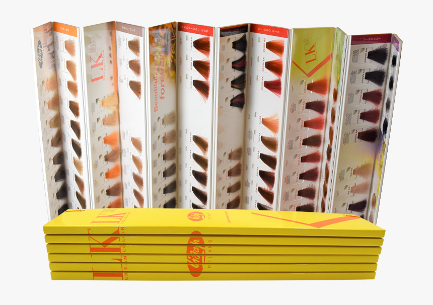 Lisap Lk Anti-age Permanent Color Swatch Chart - Shelf, HD Png Download