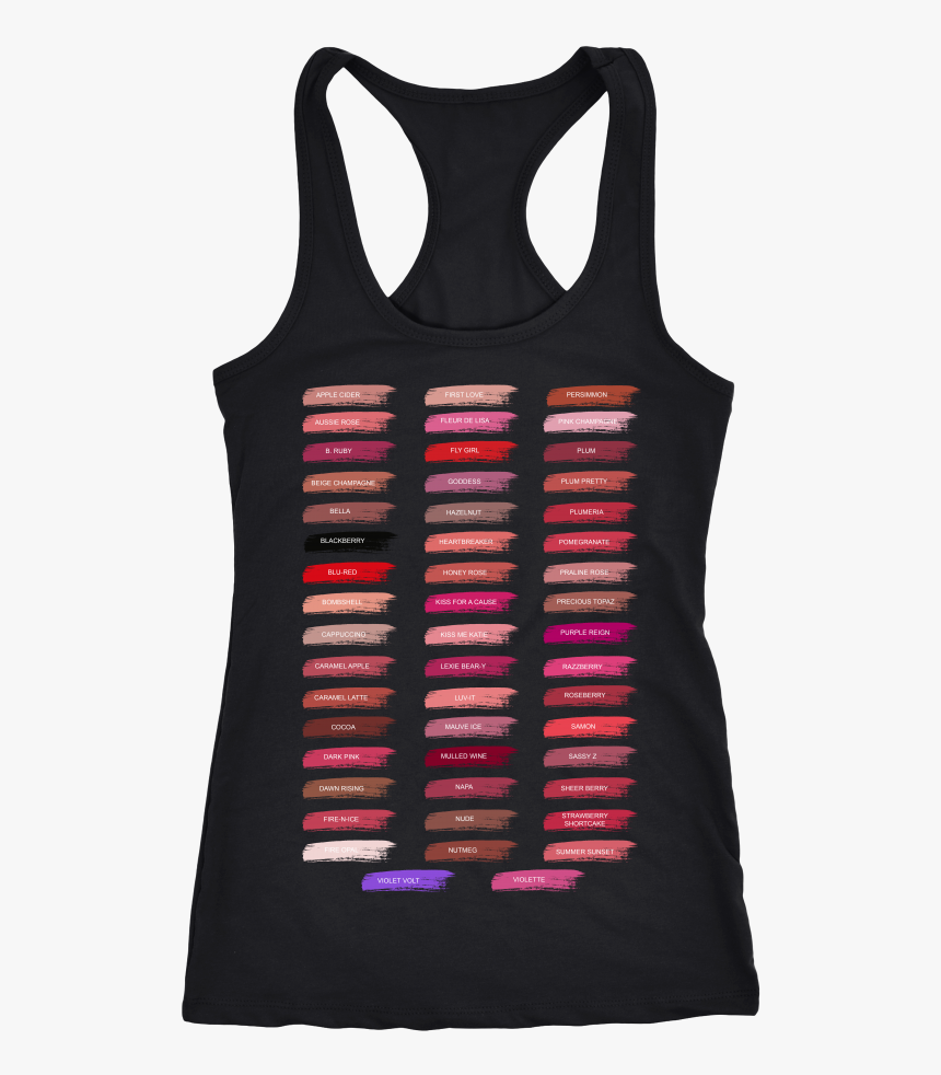 Lipsense 50 Shades Lip Color Swatches - Psychologist Funny T Shirt, HD Png Download