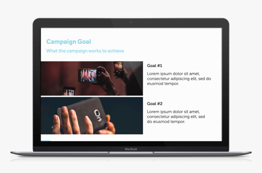 Social Media Proposal Template 1, HD Png Download