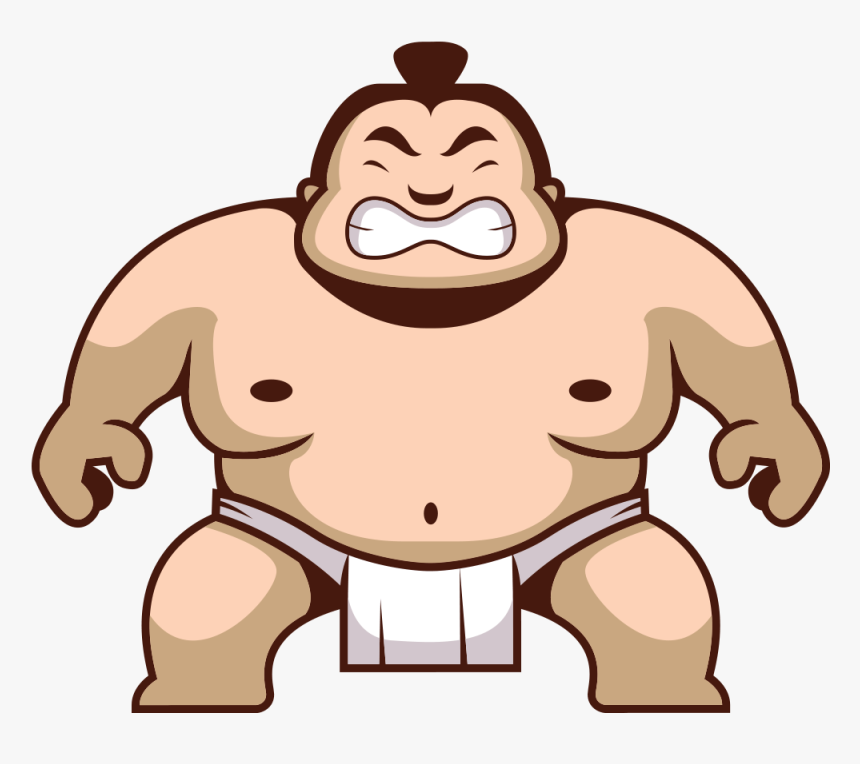 Sumo Png - Sumo Wrestler Clipart Png, Transparent Png , Transparent Png