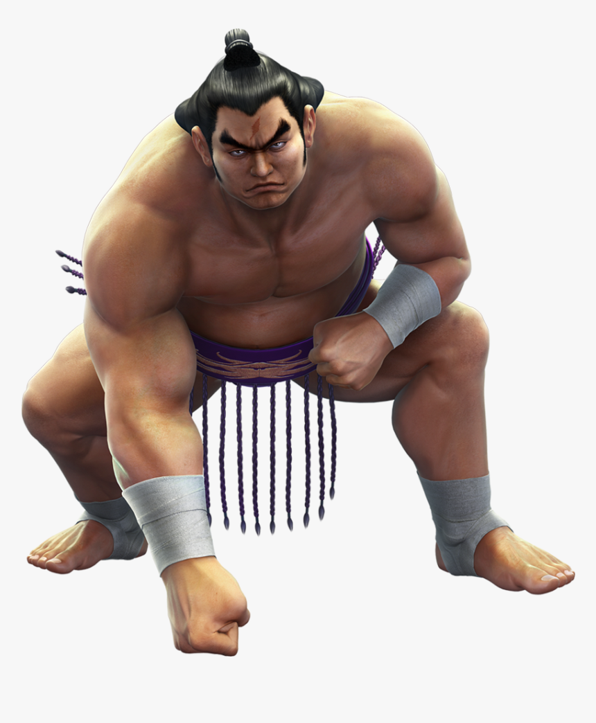 Sumo Png - Fat Guy On Tekken, Transparent Png