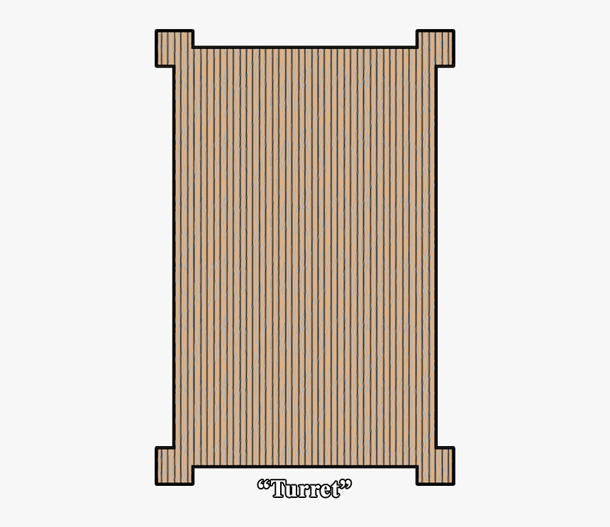 Turret Style Solid Wood Butcher Block Countertop - Plywood, HD Png Download