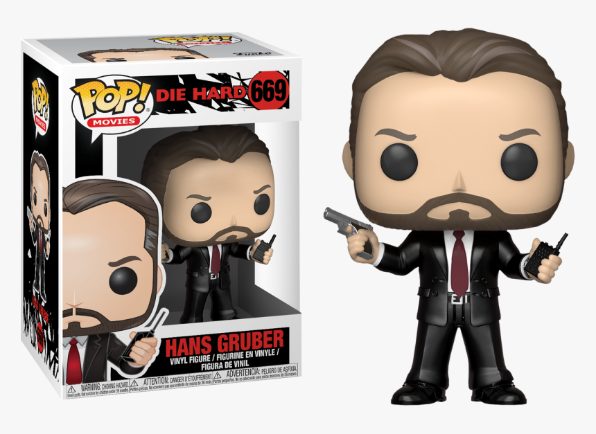 Hans Gruber Pop Vinyl Figure - Funko Pop Hans Gruber, HD Png Download