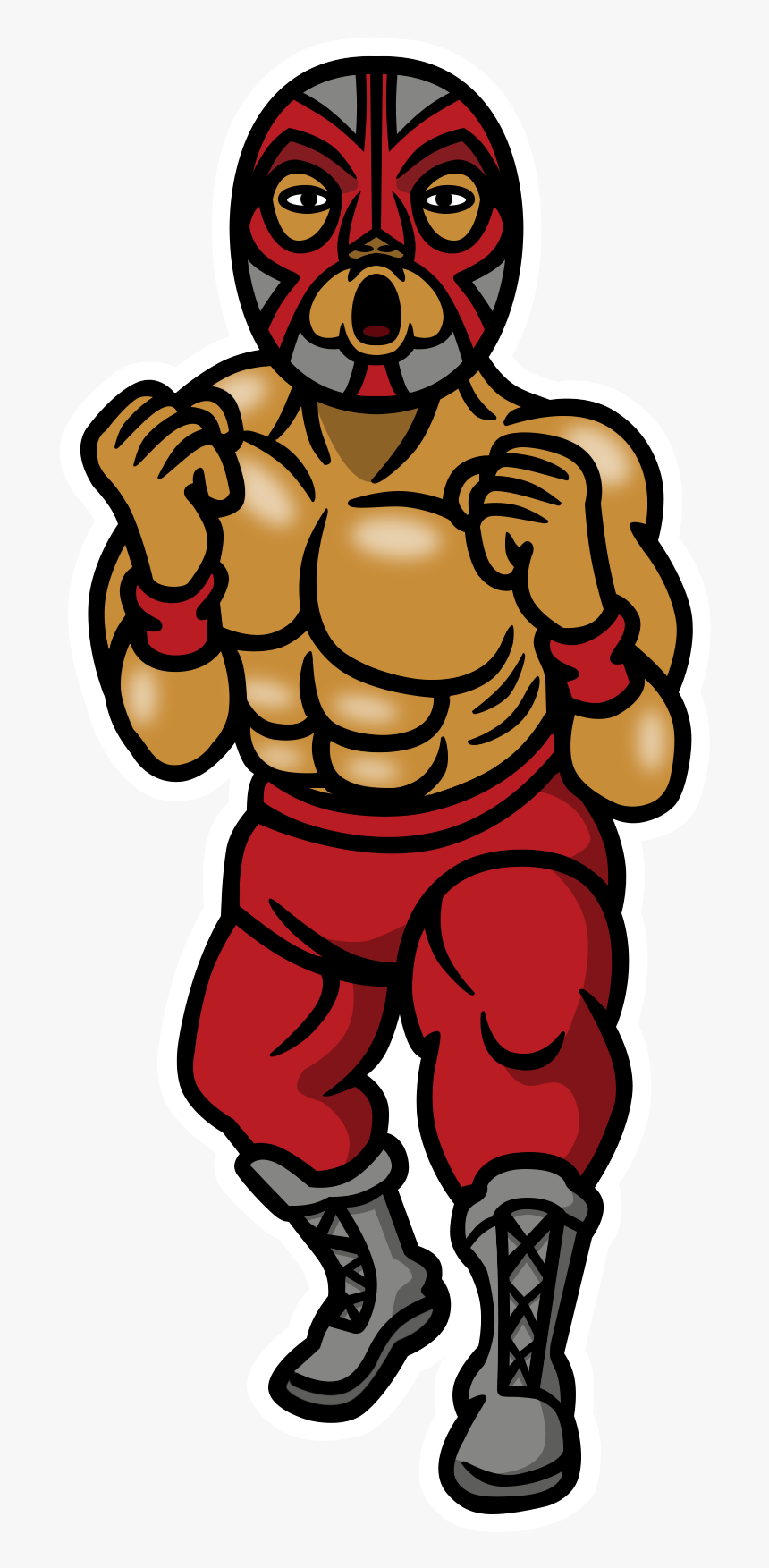 Transparent Sumo Wrestler Clipart - Ringside Wrestler Rhythm Heaven, HD Png Download