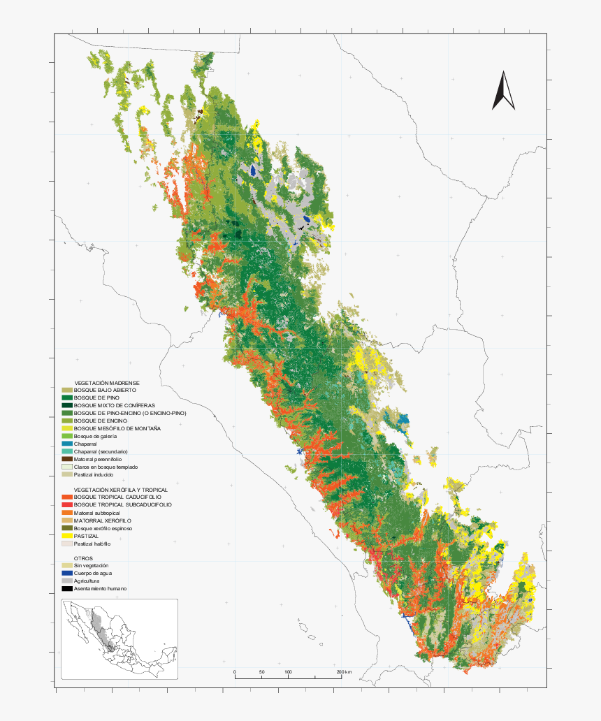Sierra Madre Occidental, HD Png Download
