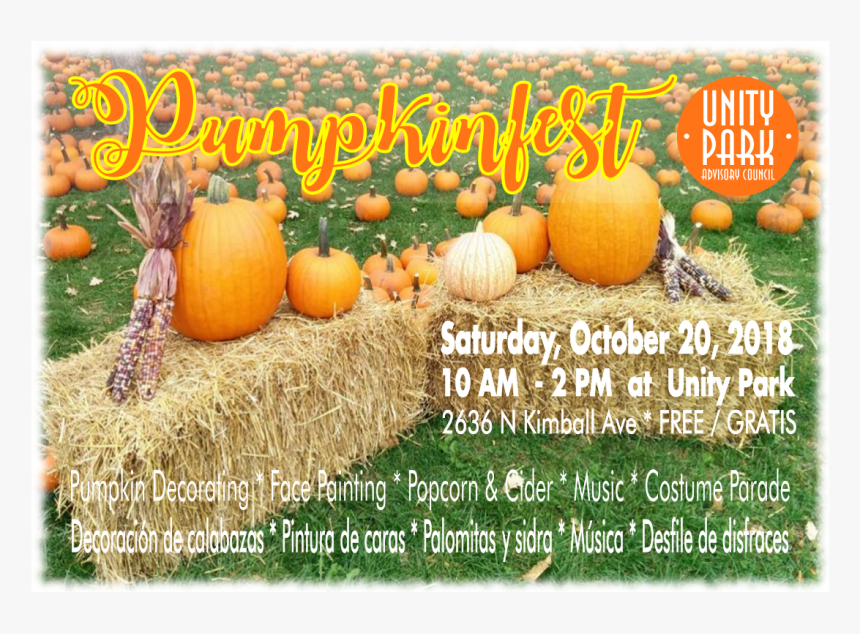 Pumkinfest Is Saturday 10/20/2018 10 Am - Pumpkin, HD Png Download