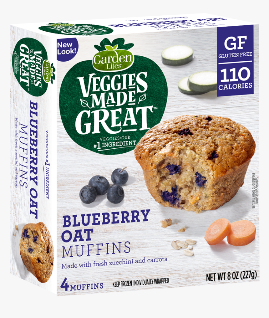 Blueberry Oat Muffins 
 
 Data Image Id 4212662730821 - Veggies Made Great Muffins, HD Png Download