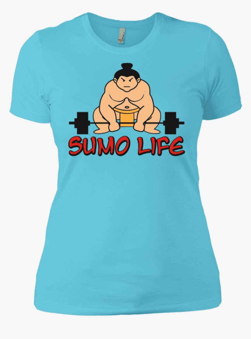 T Shirts Aqua / X Small Sumo Life Women S Xc Tee 
 - T-shirt, HD Png Download