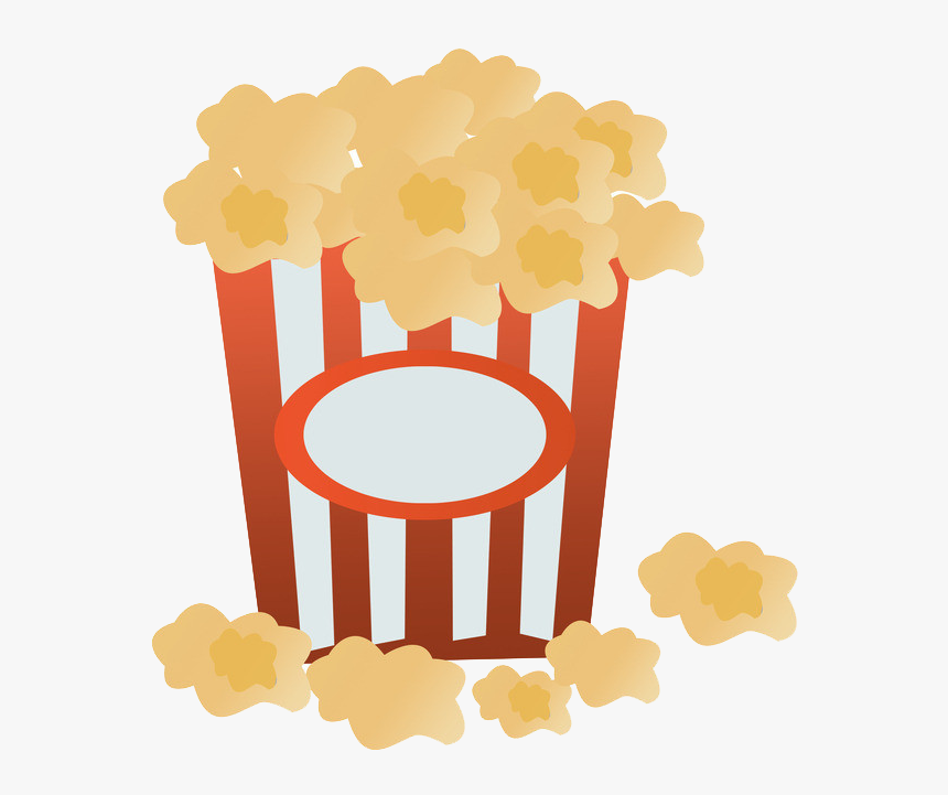 Fried Chicken Transprent Png - Butter Popcorn Cartoon, Transparent Png