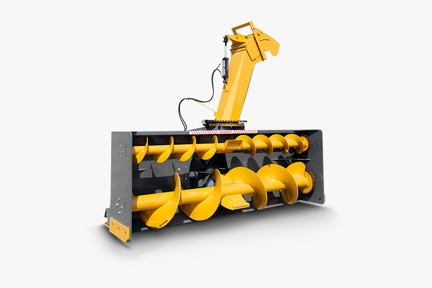 6000 Series Commercial Meteor Snow Blower Main Image - Bulldozer, HD Png Download