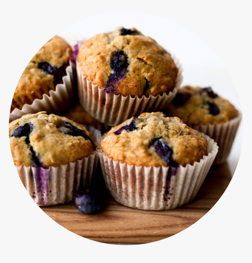 #blueberrymuffin #blueberry #muffin #cupcake #remixthis - Oat Muffins, HD Png Download
