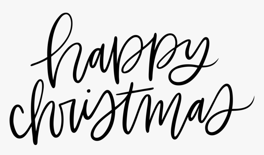 Kbecca Happychristmas Overlay Black, HD Png Download