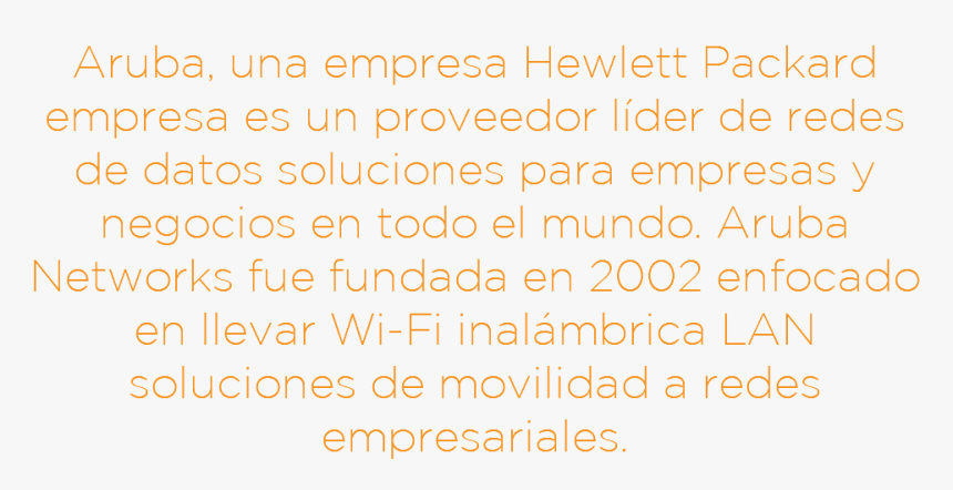 Aruba, Una Empresa Hewlett Packard Empresa Es Un Proveedor, HD Png Download