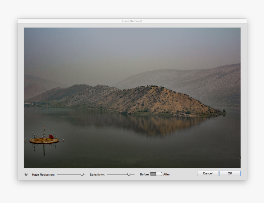 Haze Reduction And Sensitivity Adjustment - Mist, HD Png Download