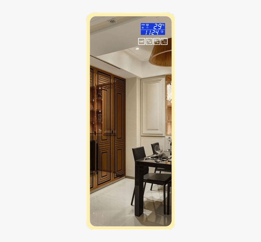 Frameless Dressing Vanity Mirror-1 - Screen Door, HD Png Download