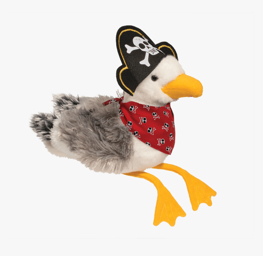 Scully Seagull With Pirate Hat - Pirate Seagull, HD Png Download