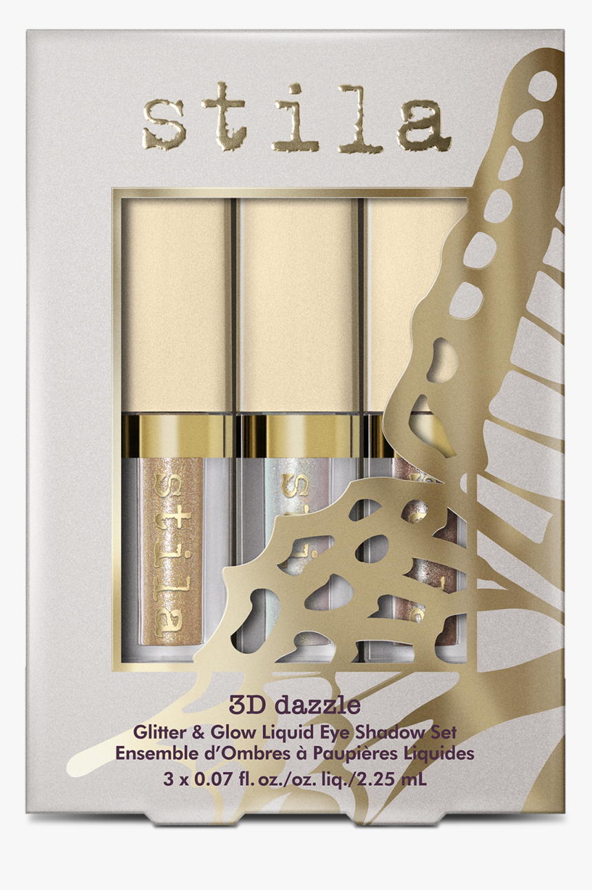3d Dazzle Glitter & Glow Liquid Eyeshadow Set, HD Png Download