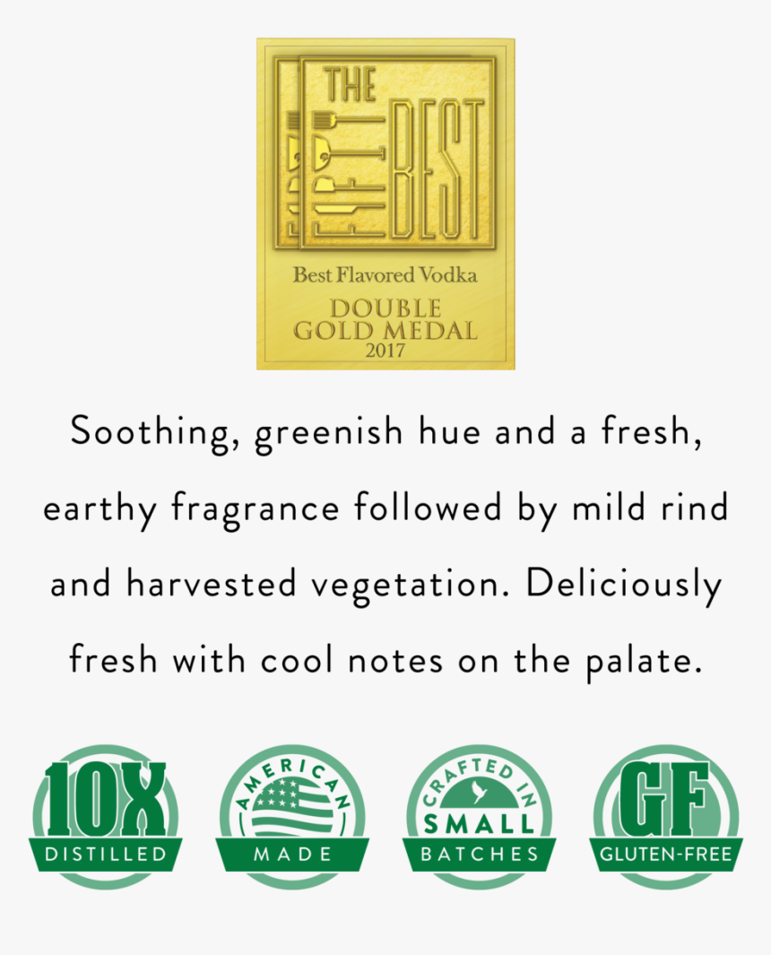 10 Times Distilled, American Made, Crafted In Small - General Supply, HD Png Download