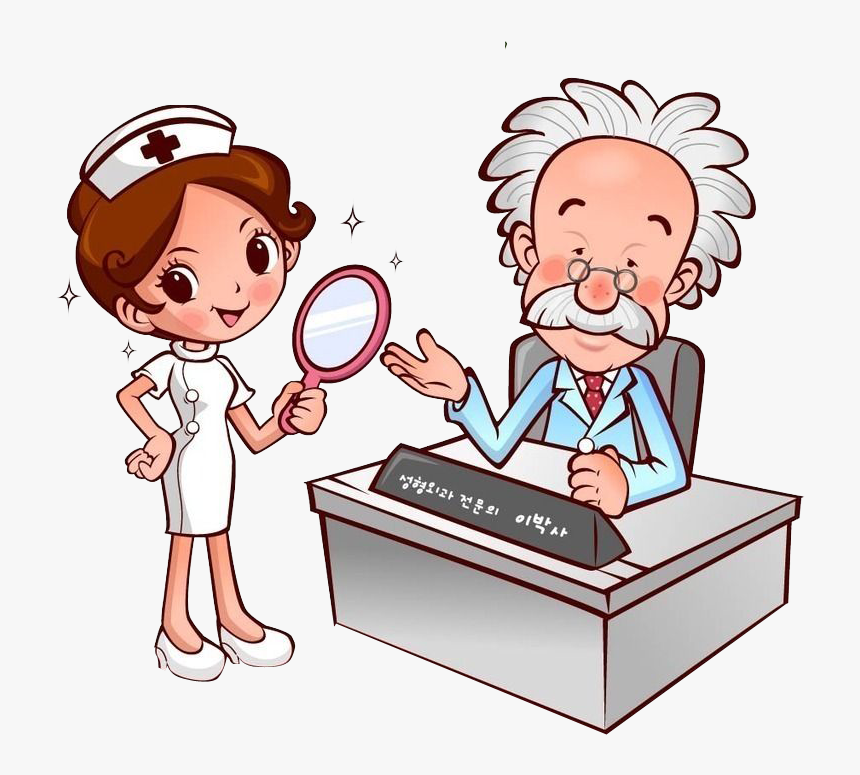 Transparent Nursing Mother Clipart - Dibujo De Una Enfermera Png, Png Download