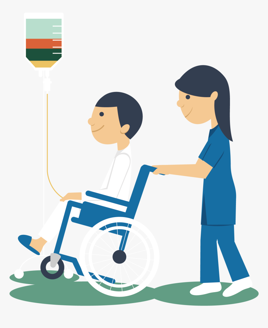 Insurance Clipart Critical Illness - Enfermera Y Paciente Png, Transparent Png