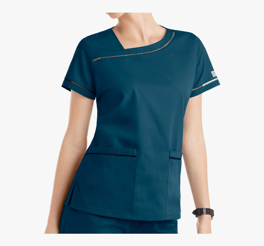 Transparent Black Lace Ribbon Png - Camisa De Enfermera, Png Download