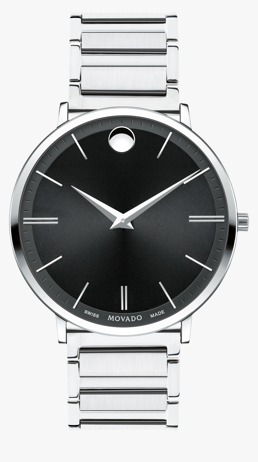 Movado Ultra Slim - Movado Ultra Slim Stainless Steel, HD Png Download