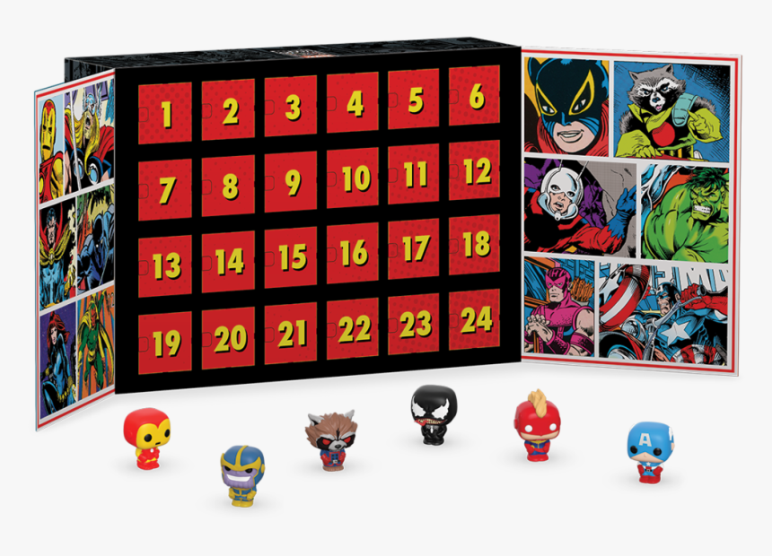 Marvel Pop Advent Calendar, HD Png Download