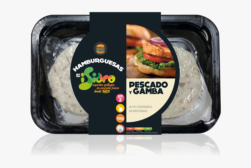 Hamburguesa Merluza Y Gambas Lidl, HD Png Download