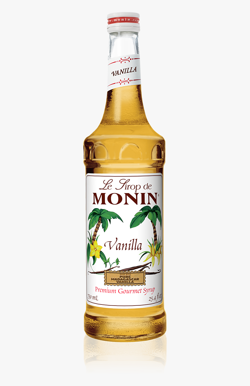 Monin Vanilla Syrup, HD Png Download