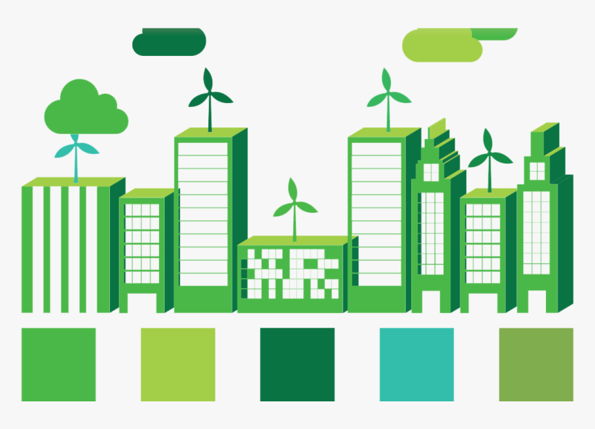 Transparent Ecosystem Png - Sustainable City Png, Png Download