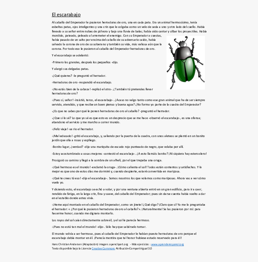 Escarabajo Al Caballo Del Emperador, HD Png Download