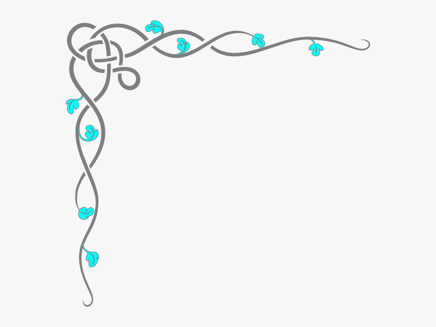 Ae Monogram Border Clip Art At Clipart Library - Purple And Green Borders, HD Png Download