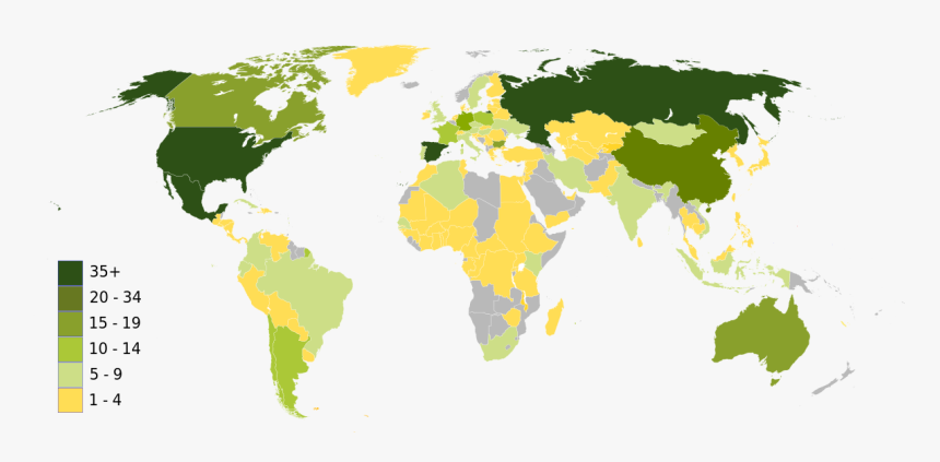 Italy To America Map, HD Png Download
