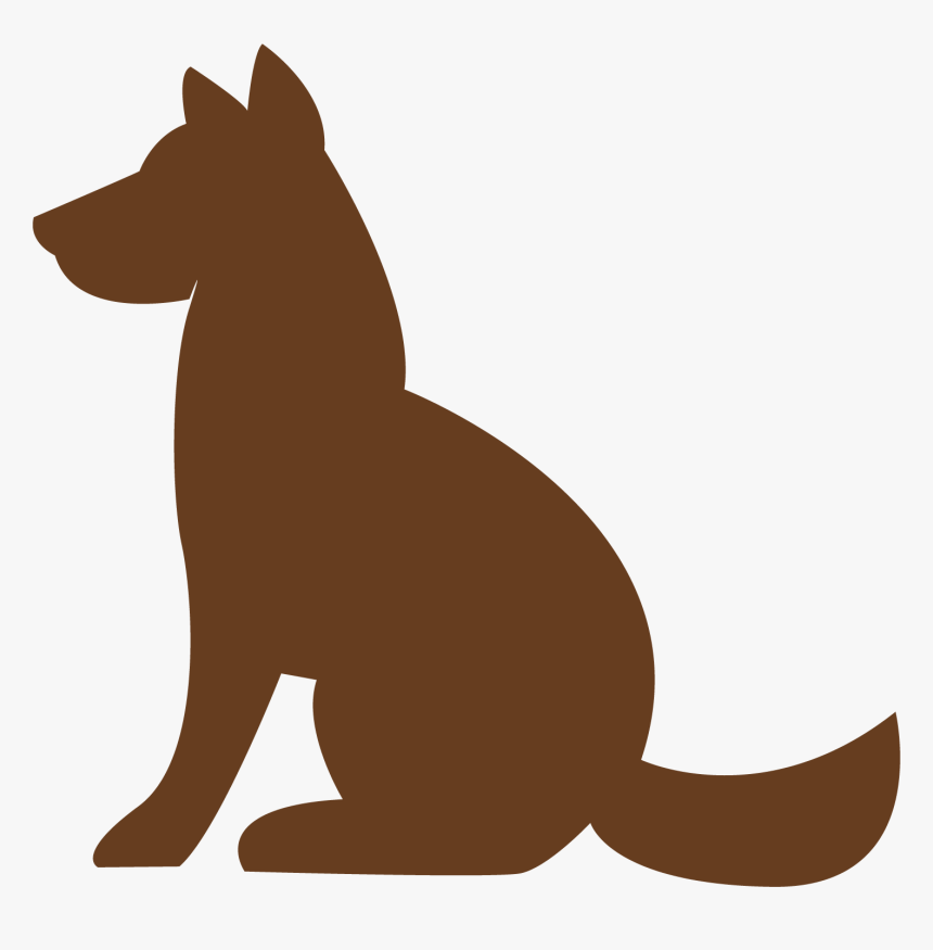 Puppy Dog Breed Cat Silhouette - Dog, HD Png Download