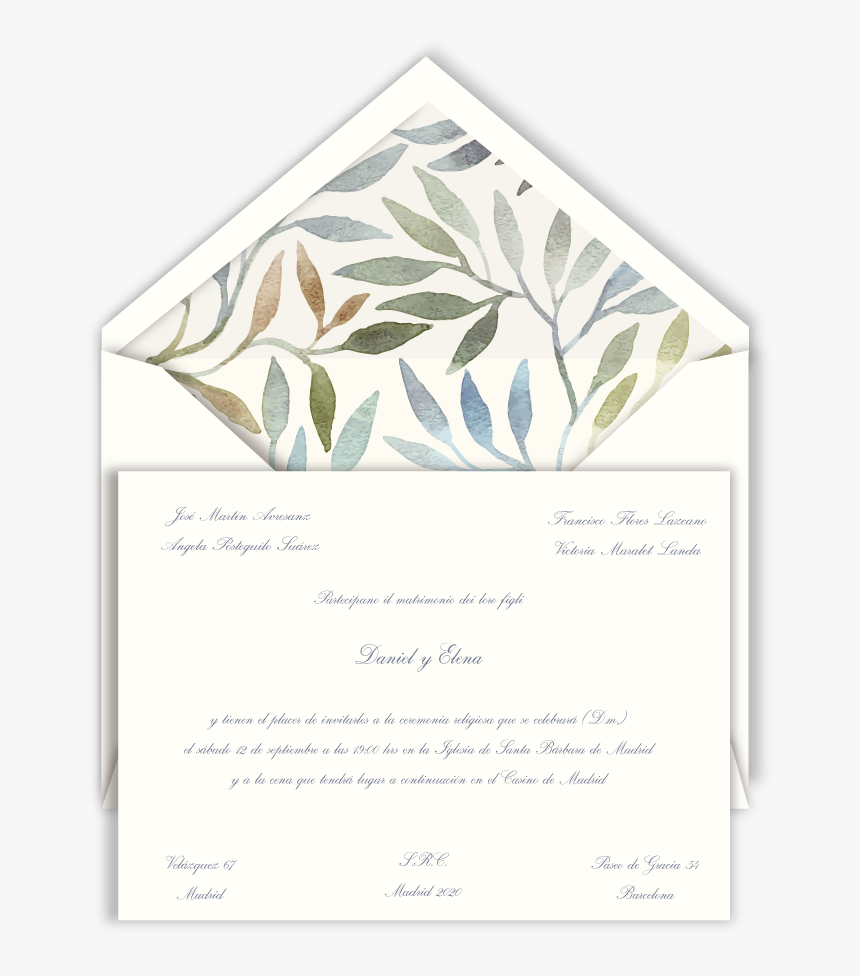 Hojitas En Acuarela - Willow Leaves Pattern, HD Png Download