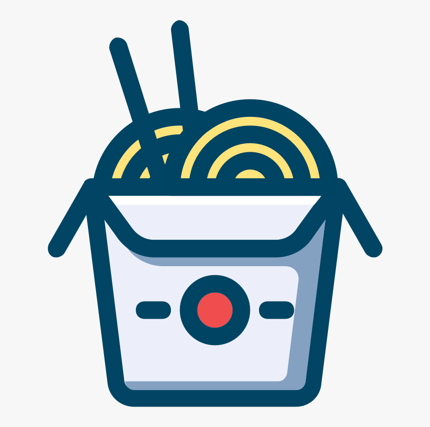 Chinese Kung-pao Noodles - Noodles Instant Clipart, HD Png Download