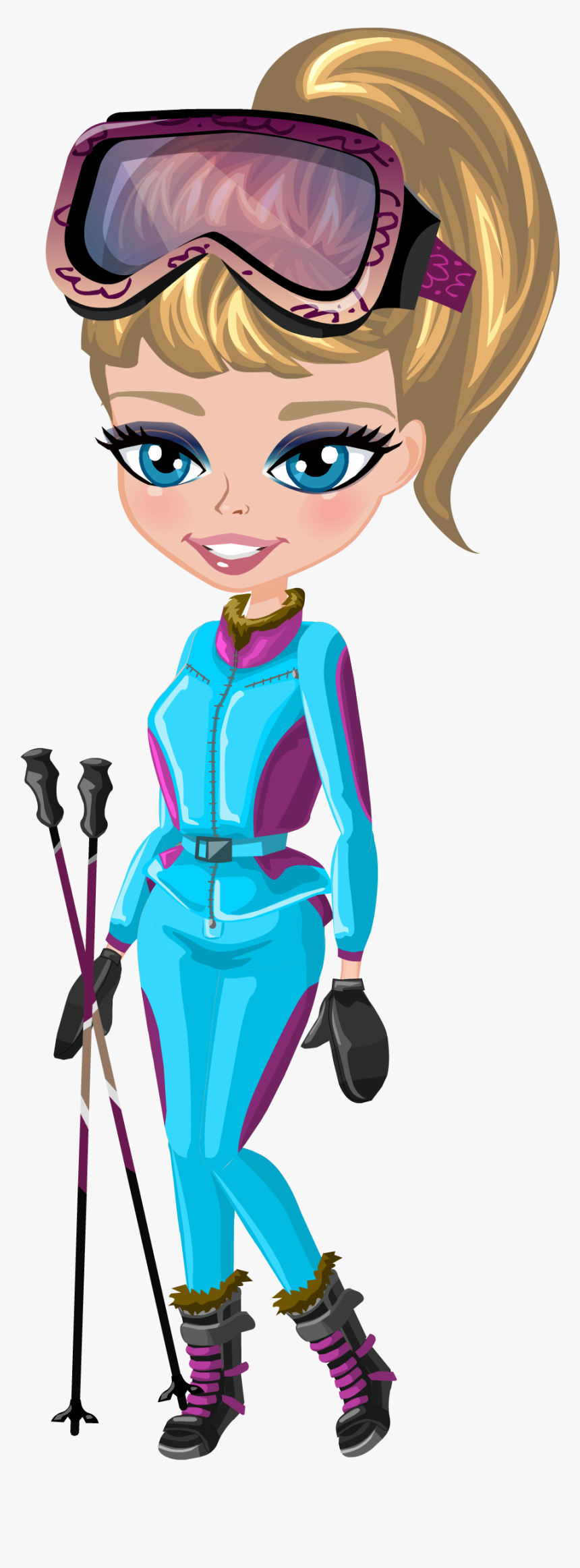 Fashland Dress Up For Girl Esqui De Viaje Clipart , - Fashland Esqui De Viaje, HD Png Download