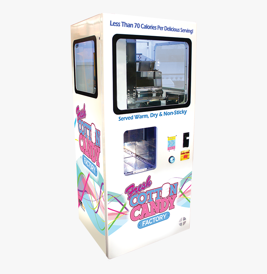 Cotton Candy Factory - Vending Machine, HD Png Download