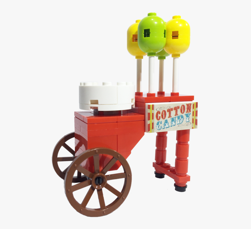 Brick Loot Exclusive Build Cotton Candy Cart Lego Bricks - Lego Cotton Candy, HD Png Download