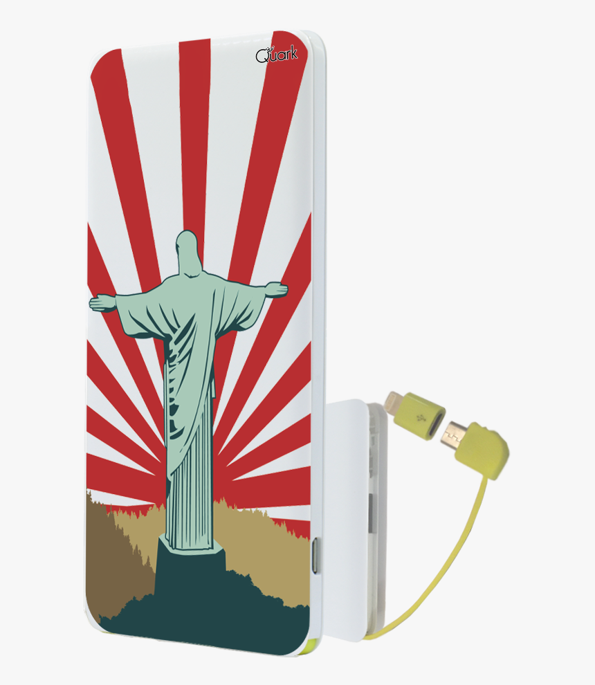 Power Bank Personalizado Branco - Frases Para Power Bank, HD Png Download