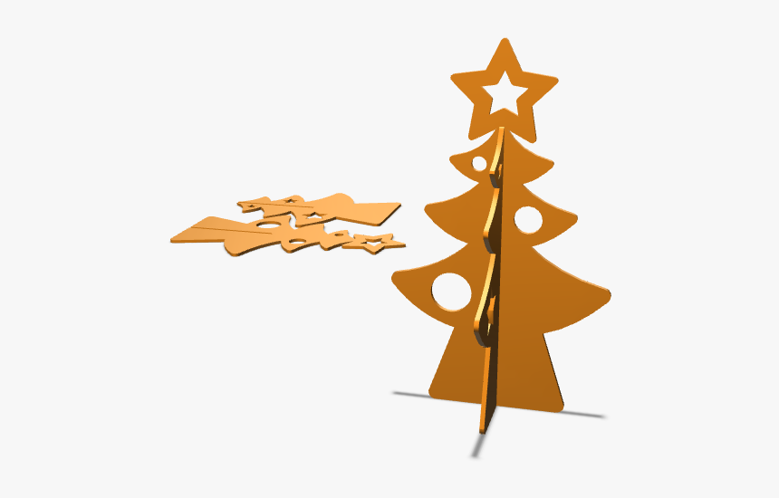 3d Design By Pablo Cattivelli Caruso Nov 22, - Christmas Tree, HD Png Download