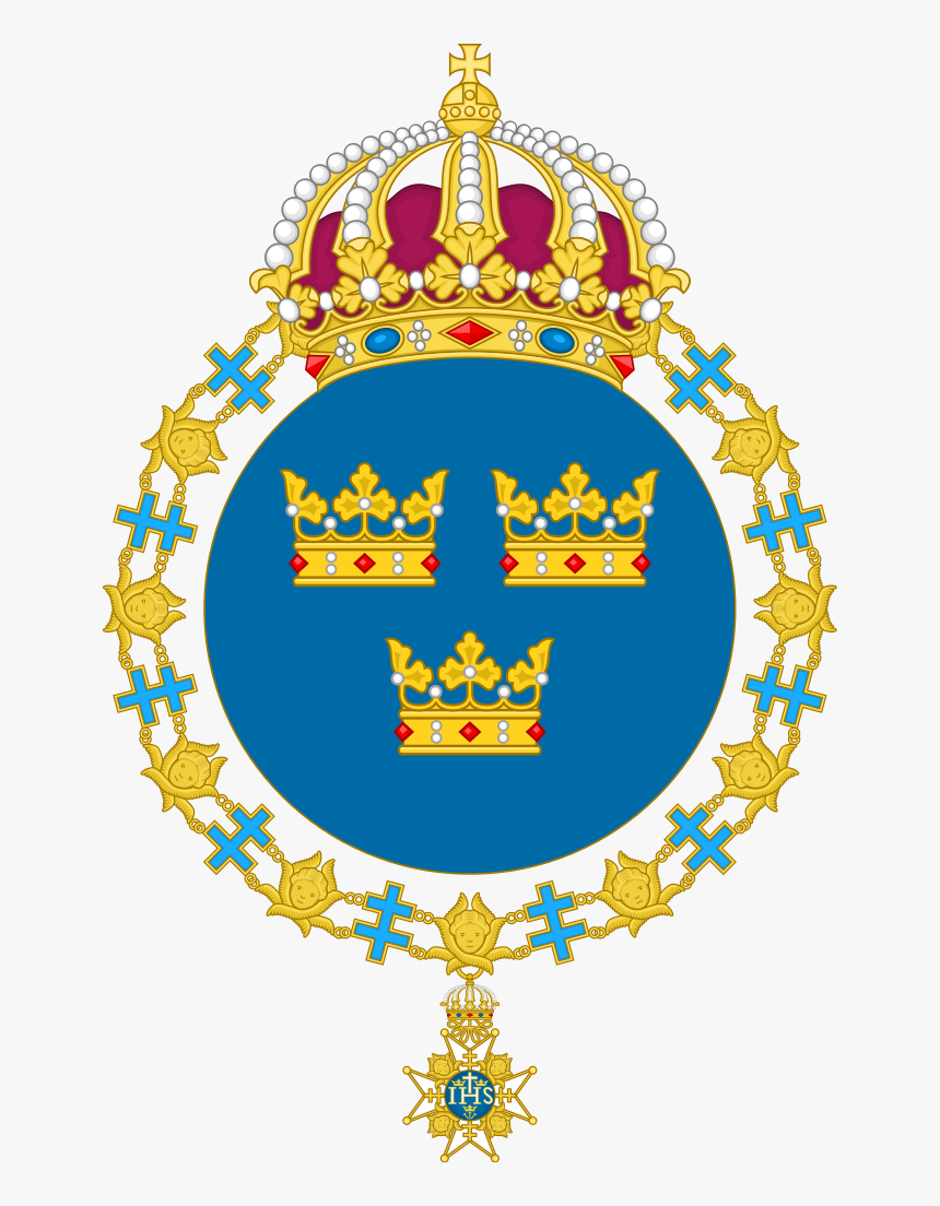 Coat Of Arms King Of Sweden, HD Png Download