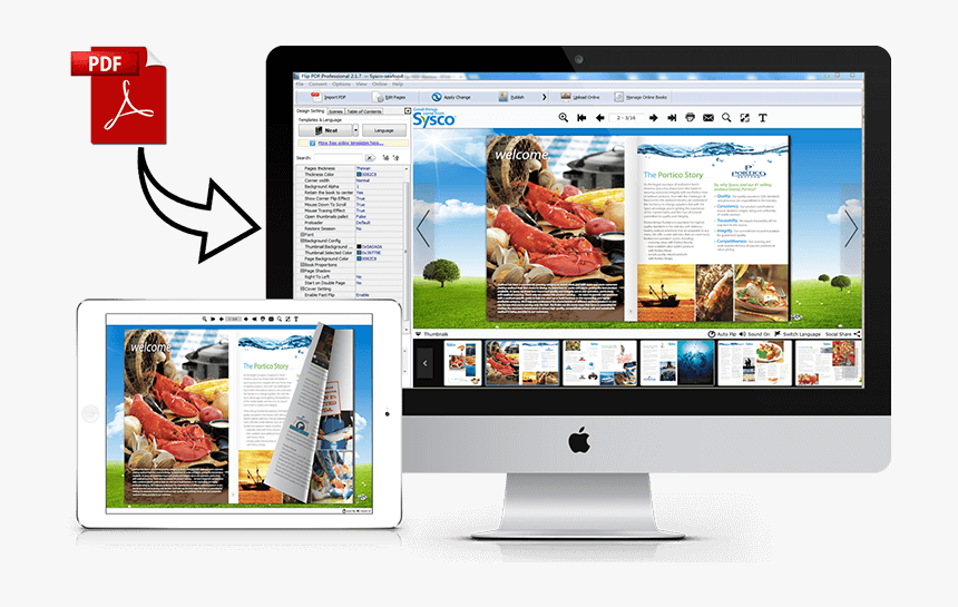 Slider Image - Pdf Icon, HD Png Download