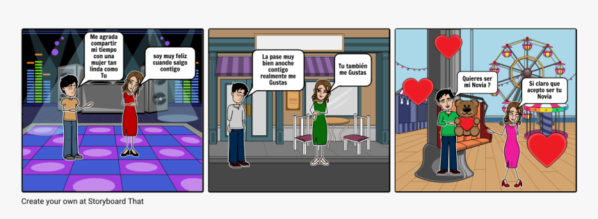 Historieta De El Amor, HD Png Download