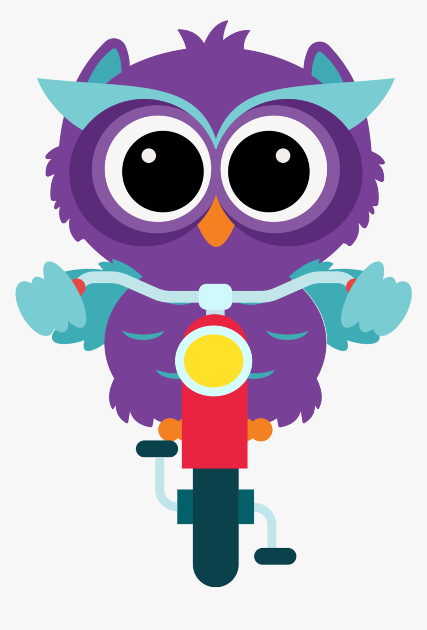 Huey-7 - Design Animated Owl Png, Transparent Png