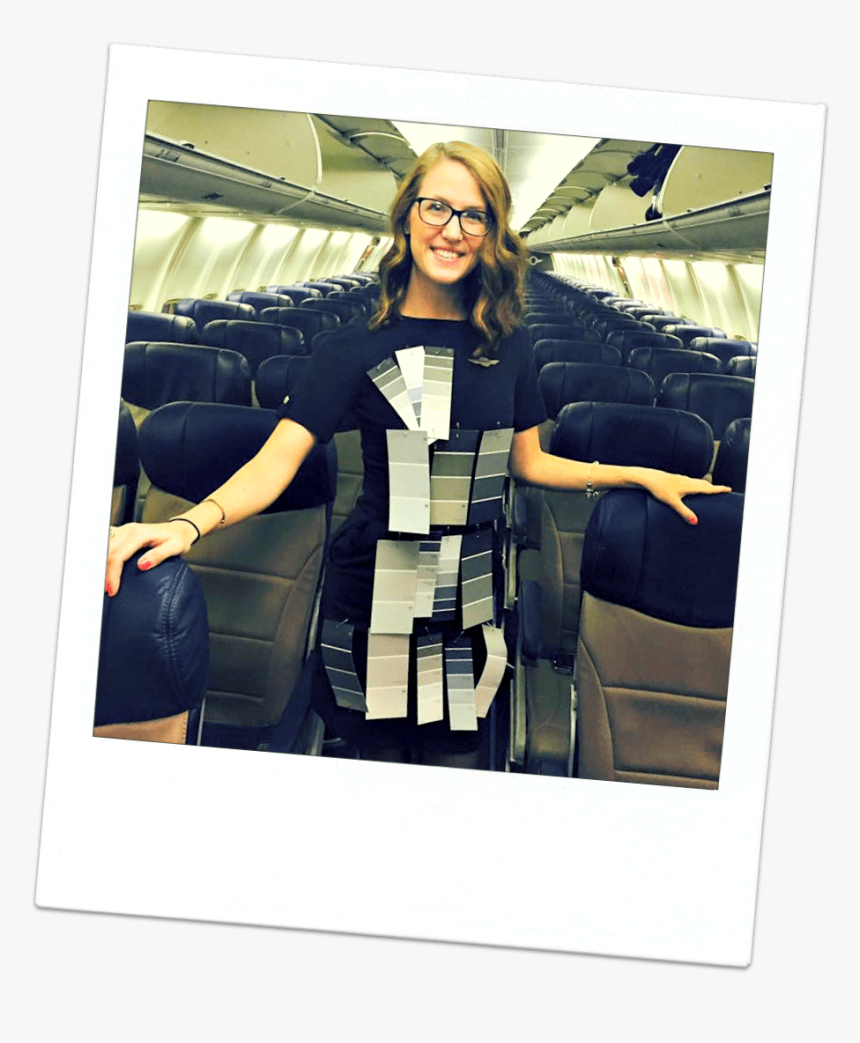 Flight Attendants Show Their Halloween Spirit, In Air - Girl, HD Png Download