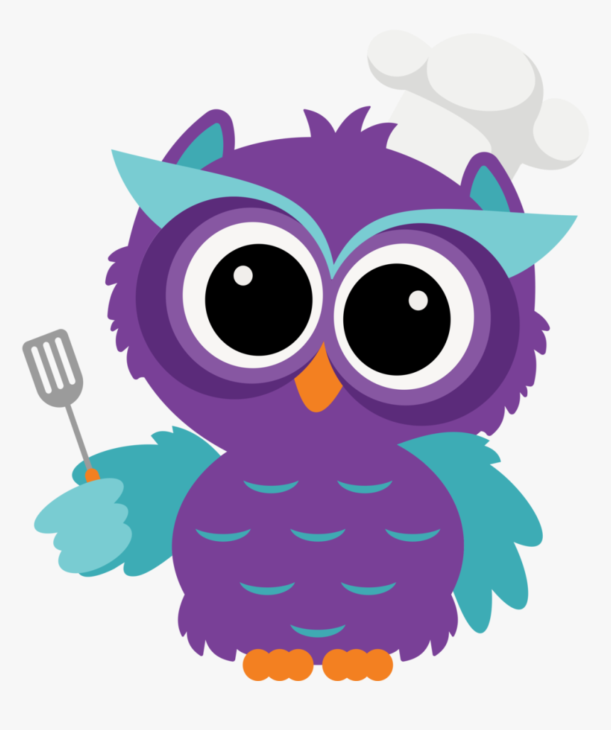 Huey-6 - Design Animated Owl Png, Transparent Png