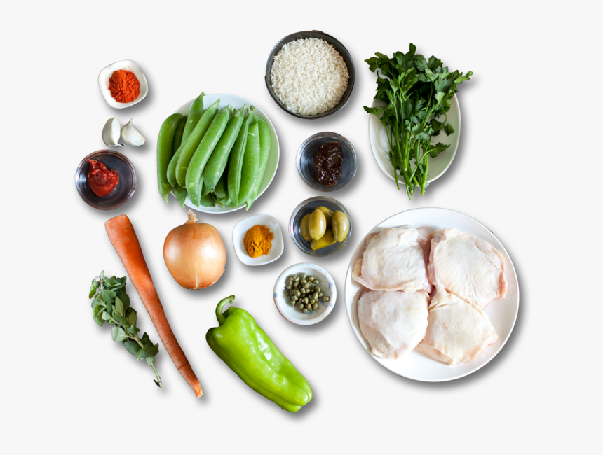Arroz Con Pollo - Ingredients For Arroz Con Pollo, HD Png Download