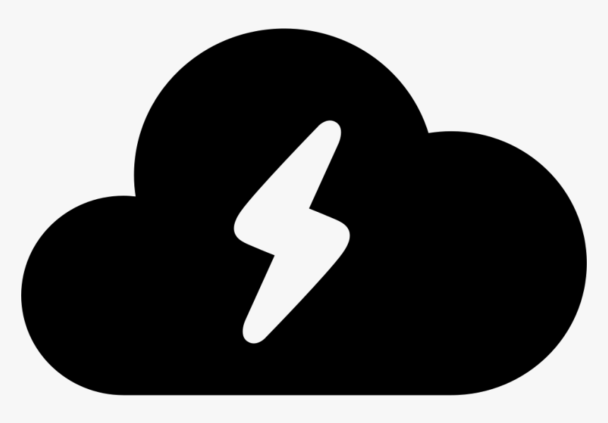 Thunder-cloud - Heart, HD Png Download