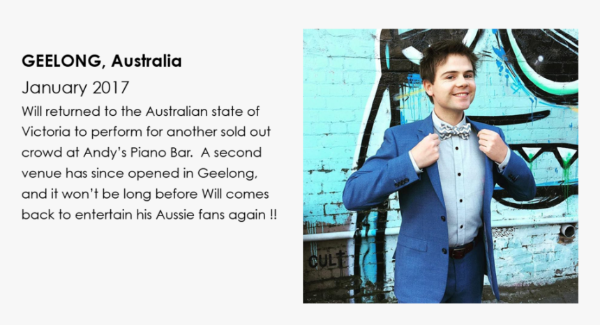 Will Geelong 2017 - Formal Wear, HD Png Download